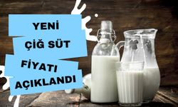 Yeni Çiğ Süt Fiyatı Açıklandı