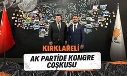 KIRKLARELİ; AK Parti’de Kongre Coşkusu