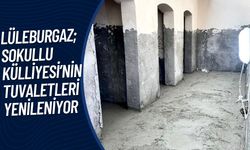 LÜLEBURGAZ; Sokullu Külliyesi’nin Tuvaletleri Yenileniyor