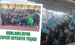 Kırklarelispor Zaferi Doyasıya Kutladı