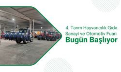 Tarım, Hayvancılık, Gıda, Sanayi ve Otomotiv Fuarı Bugün Başlıyor