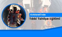 Kırklareli’nde Tıbbi Tahliye Eğitimi