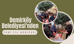 Demirköy Belediyesi'nden Yeni Yıl Hediyesi