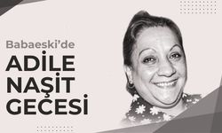 Babaeski’de Adile Naşit Gecesi