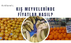 Kırklareli; Kış Meyvelerinde Fiyatlar Nasıl?