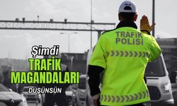 ŞİMDİ TRAFİK MAGANDALARI DÜŞÜNSÜN!