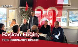 Kofçaz: Başkan Engin, Yöre Sorunlarını Dinledi