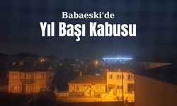 Babaeski'de Yılbaşı Kabusu