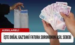 KIRKLARELİ; İşte Doğal Gaz’daki Fatura Sorununun Asıl Sebebi