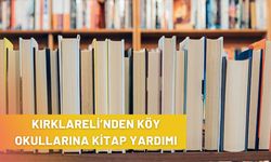 Kırklareli’nden Köy Okullarına Kitap Yardımı