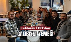 Kırklareli FBO’dan Galibiyet Yemeği