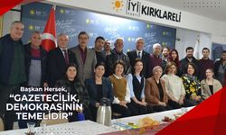 Başkan Hersek, “Gazetecilik, Demokrasinin Temelidir”