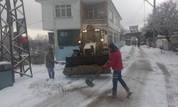 Kıyıköy’de Kar Mesaisi