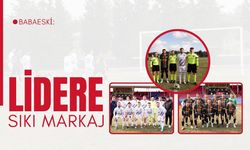 Babaeski: Lidere Sıkı Markaj