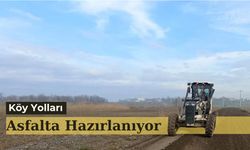 Lüleburgaz: Köy Yolları Asfalta Hazırlanıyor