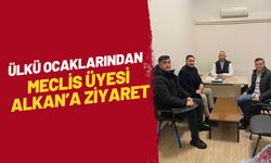 Ülkü Ocaklarından Meclis Üyesi Alkan’a Ziyaret