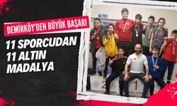 DEMİRKÖY’DEN BÜYÜK BAŞARI; 11 Sporcudan 11 Altın Madalya