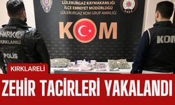 Kırklareli’nde Zehir Tacirleri Yakalandı