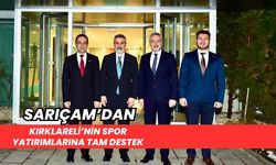 Sarıçam’dan Kırklareli’nin Spor Yatırımlarına Tam Destek