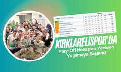 Kırklarelispor’da  Play-Off Hesapları Yeniden Yapılmaya Başlandı