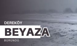 Dereköy Beyaza Büründü