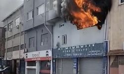 Tamirhane Cayır Cayır Yandı! İşte Görüntüler