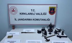 Kırklareli; Jandarmadan Kaçak Kazı Operasyonu