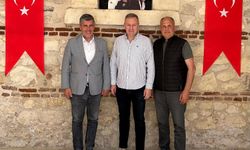 Başkan Ilık Misafirlerini Ağırlıyor