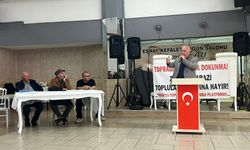 Lüleburgaz’da “Toprağıma Dokunma” Dediler