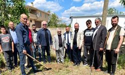 Kırklareli’ndeki Yağmur Dualarında Fidan Diktiler