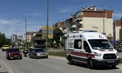 Otomobilin Yayaya Çarpma Anı Güvenlik Kamerasında