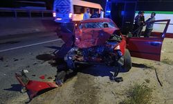 Tekirdağ; Otomobil İle Midibüs Çarpıştı! 1 Ölü