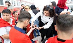 Kırklareli'nde Temsili Askerlik Yapacak Engelli Öğrencilere "Asker Kınası" Yakıldı