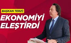 Başkan Terzi Ekonomiyi Eleştirdi