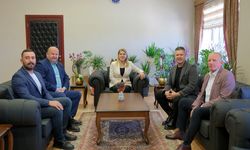 Başkan Can’dan Rektör Ak’a Hayırlı Olsun Ziyareti