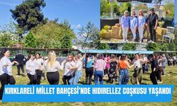 Kırklareli Millet Bahçesi’nde Hıdırellez Coşkusu Yaşandı