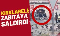 KIRKLARELİ; Zabıtaya Saldırdı!