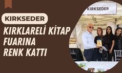 KIRKSEDER, Kırklareli Kitap Fuarına Renk Kattı