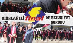 Kırklareli Final’de Mezuniyet Gururu