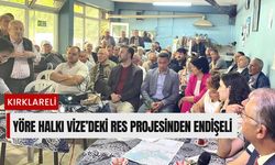 Yöre Halkı Vize’deki RES Projesinden Endişeli
