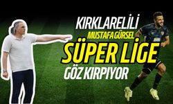 Kırklarelili Mustafa Gürsel Süper Lige Göz Kırpıyor