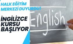 Halk Eğitim Merkezi Duyurdu! İngilizce Kursu Başlıyor
