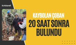 Kırklareli: Kaybolan Çoban 20 Saat Sonra Bulundu