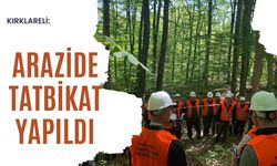 Kırklareli: Arazide Tatbikat Yapıldı