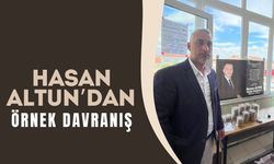 Hasan Altun’dan Örnek Davranış