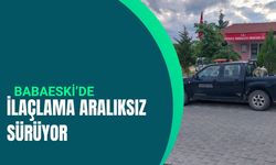 Babaeski’de İlaçlama Aralıksız Sürüyor
