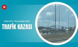 Alpullu Kavşağında Trafik Kazası