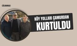 Lüleburgaz: Köy Yolları Çamurdan Kurtuldu