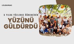 Lüleburgaz: 5 Yılda Yüzlerce Öğrencinin Yüzünü Güldürdü