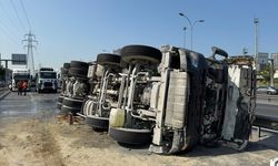 Kontrolden Çıkan Beton Mikseri Korku Dolu Anlar Yaşattı